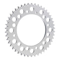 Renthal Rear Sprocket - Silver 46T Alloy 7075-T6 Grooved