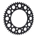 Renthal Rear Sprocket - Black 50T Alloy 7075-T6 Grooved