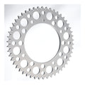 Renthal Rear Sprocket - Silver 50T Alloy 7075-T6 Grooved