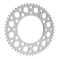 Renthal Rear Sprocket - Silver 51T Alloy 7075-T6 Grooved