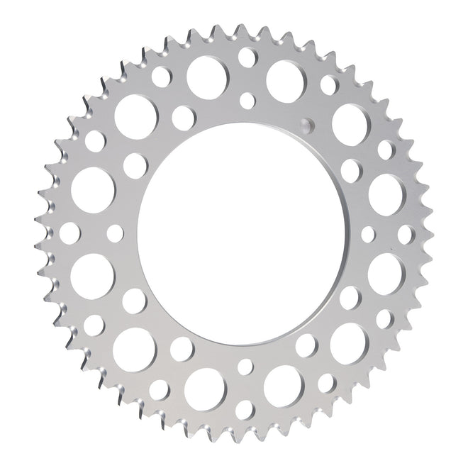 Renthal Rear Sprocket - Silver 51T Alloy 7075-T6 Grooved