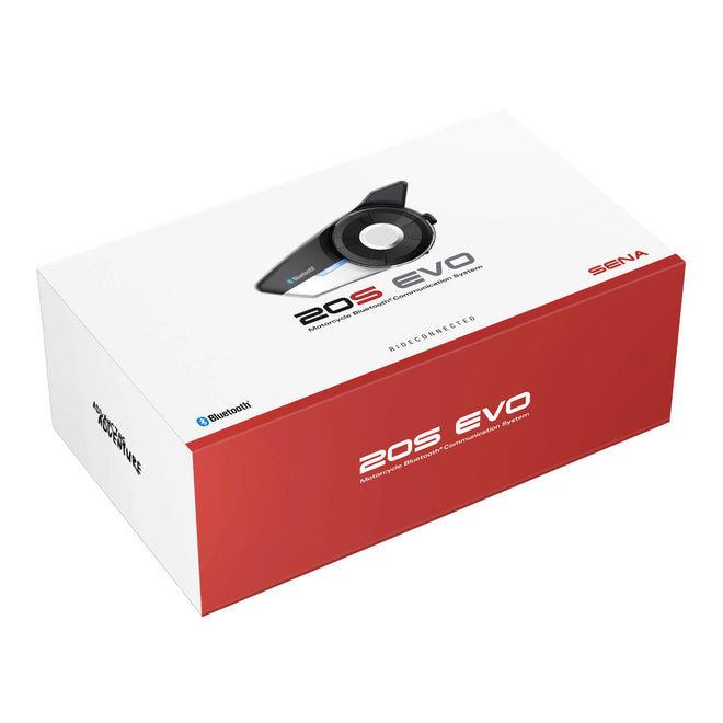 Sena 20S Evo Bluetooth Comm System with HD Speaker Dual