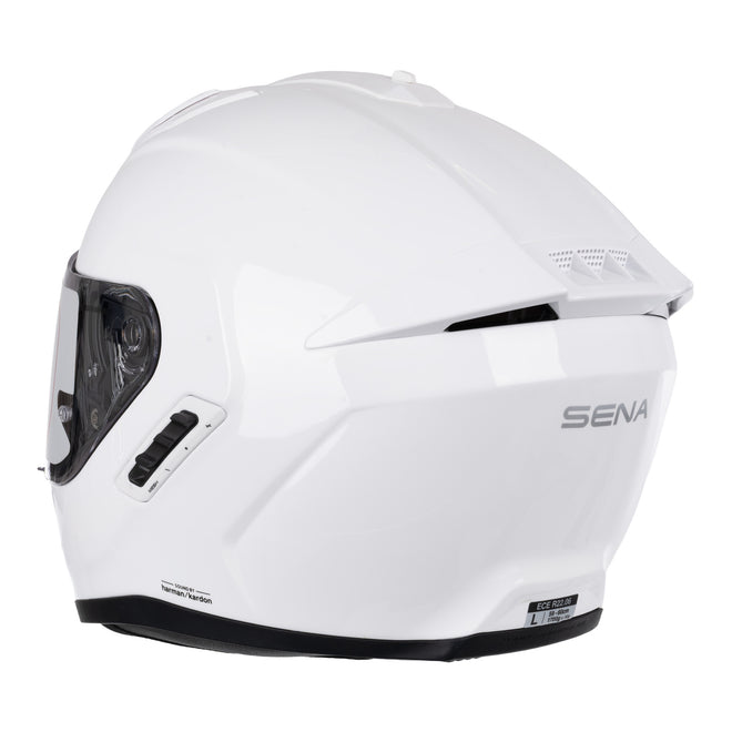 Sena Phantom Smart Helmet with Mesh Comms - Gloss White