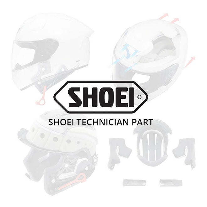 Shoei Qwest Lower Air Intake - Matte Deep Grey