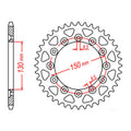 Sprocket Kit Honda XR200 (6 Stud) - 520H 12/48