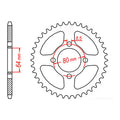 Sprocket Kit Yamaha PW80 - 420MS 15/32