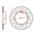 Sprocket Kit for Kawasaki KLR650 (2022–2024) - X-Ring Chain, 15/43