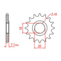 Sprocket Kit Suzuki RM125 - 520KXZ 12/51