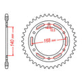 Sprocket Kit BMW F700GS '13-'16 - 525XRE 17/42