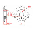 Sprocket Kit Ducati 906 PASO - GB520ZXW 15/38