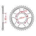 Sprocket Kit Honda CRF1000L Africa Twin '16- (recc) 525ZXW 16/42