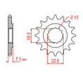 Sprocket Kit Suzuki GN250 - 520H 15/41