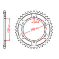 Sprocket Kit Suzuki TL1000R (recommended) - 530ZXW 17/39