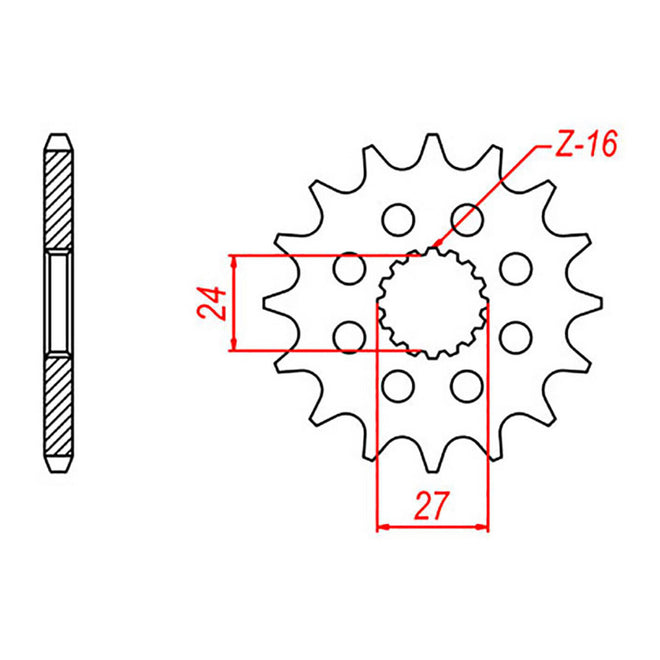 Sprocket Kit Suzuki GSX1300BK B-King '08-'10 - 530ZXW 18/43