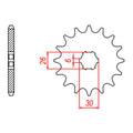 Sprocket Kit Yamaha XJ/XS650 - 530XRE 17/33