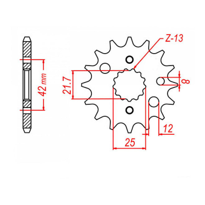 Sprocket Kit Yamaha FZS600 Fazer - 530XRE 15/47