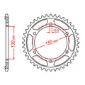 Sprocket Kit Yamaha FZ8S/N '10-'12 - 525XRE 16/46