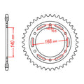MTX 003 Steel Rear Sprocket #525 (10.5mm)