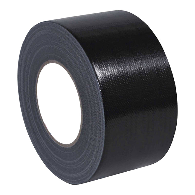 WHITES TAPE DUCT BLACK 48mm X 30Mtr