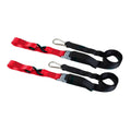 Whites Tie-Downs - Black / Red
