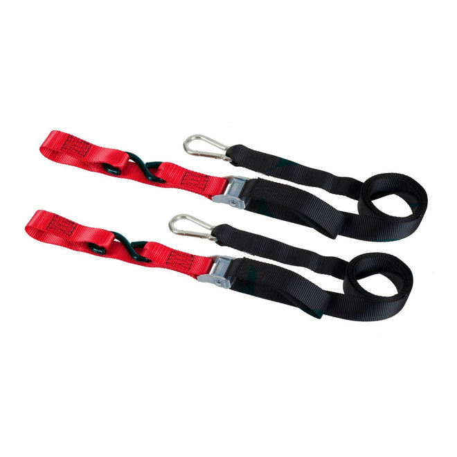 Whites Tie-Downs - Black / Red