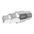 WHITES 4-IN-1 HEX AXLE TOOL 17 19 22 24mm ALUM