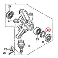Whites Dust Seal - Honda Front Knuckle Seal - 40 x 58 x 7