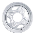 Whites ATV/UTV Steel Rim 14x6 Polaris Front 4/156 +40.2 - Silver