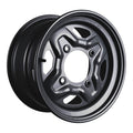 Whites ATV/UTV Steel Rim 14x8 Polaris Rear 4/156 +63.5 - Black