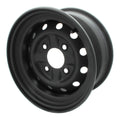 Whites ATV/UTV Steel Rim 12x6 CF-Moto Front 4/110 +15 - Black