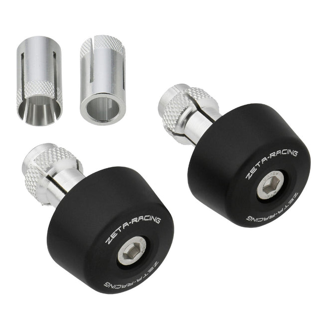 Zeta Bar-End Sliders - Black (Pair)