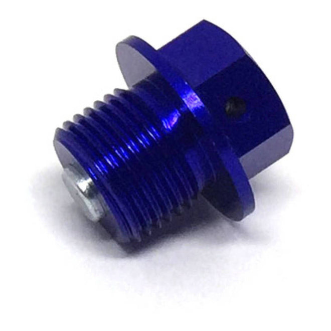 Zeta Magnetic Drain Bolt M14x1.25x10 - Blue