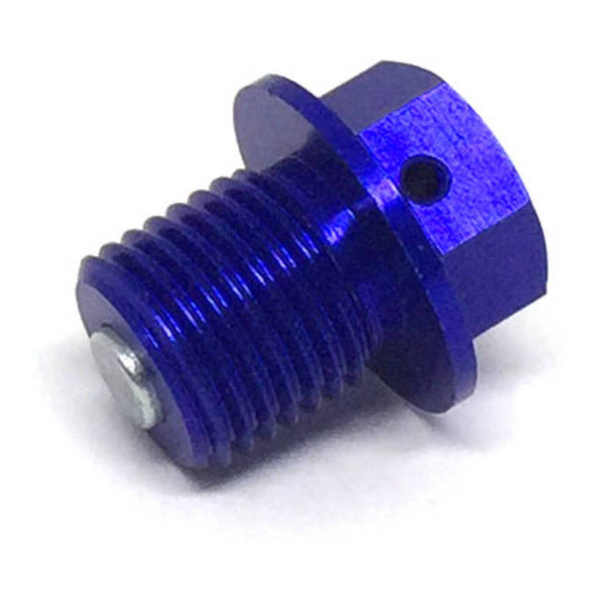 Zeta Magnetic Drain Bolt M14x1.5x14 - Blue