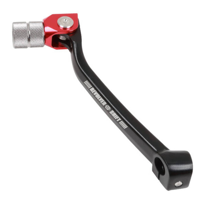 Zeta Revolver Shift Lever Honda CRF150R '07-, Kawasaki KLX230 '20- - Red