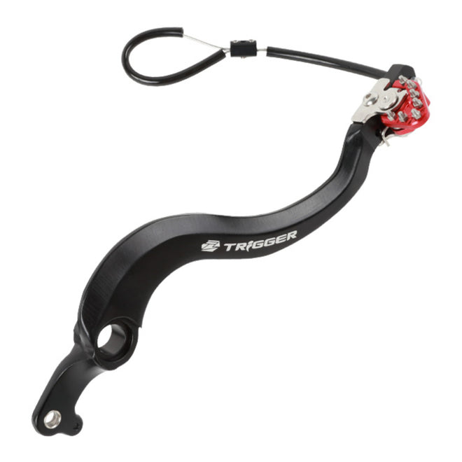 Zeta Trigger Brake Pedal CRF250/450R Red