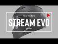 LS2 FF320 Stream Evo Loop Helmet - Black / Red