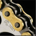 Renthal R4 road chains are pre-stretched - chains come pre-stretched from the factory so less adjustment is needed during initial break in.