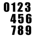 6" Numbers , Pk Of 3, Red 8 Close Out
