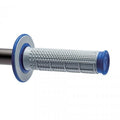 RE-G162 - Renthal Dual Compound Tapered MX Half Waffle Blue grip