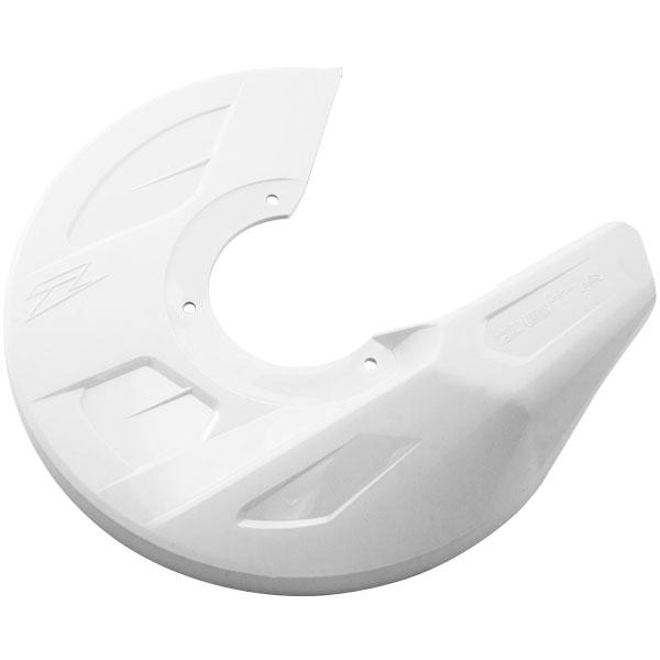 DF-ZE52-1041 - Zeta Pro Front Disc Guard in white (also available in black) - DOES NOT COME WITH MOUNTING KIT - these are available separately and are bike-specific
