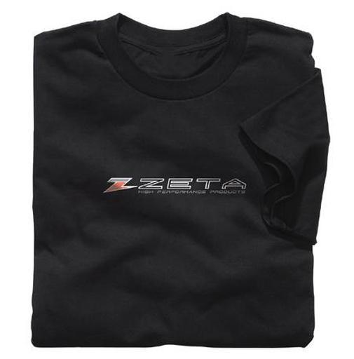 Zeta logo short sleeved black t-shirt - DF-ZE21-111x