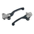 The Zeta Pivot Lever Set is available in black, blue, red or orange for a range of bikes - pictured is the DF-ZE44-1111