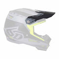 6D-72-6009 - Peak/visor for the 6D ATR-2 adult offroad/dirt helmet in Sector Gray/Black colourway