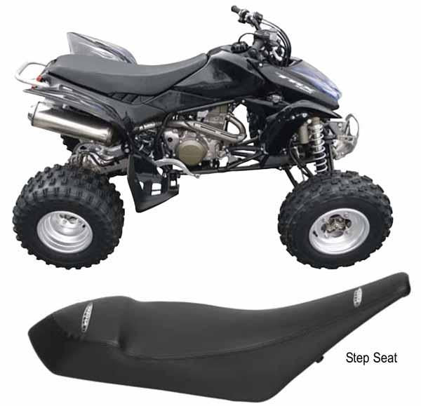 SDG Step Seats (complete) are now available for 2004-2008 Yamaha YFZ450s and Honda TRX450s