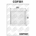 COF581 Champion Oil Filter pic (HF681)