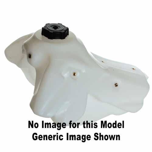 SAMPLE PICTURE - 3.2/4.0 gallon natural coloured IMS fuel tank with screw cap fits 2000-2018 Suzuki DRZ400E/S/SM and 2003-2004 Kawasaki KLX400E/S