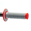 RE-G163 - Renthal Dual Compound Tapered MX Half Waffle red grip