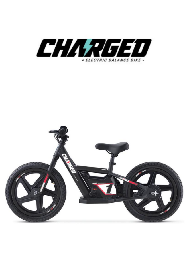 Balance E-Bike Charged 12" Red