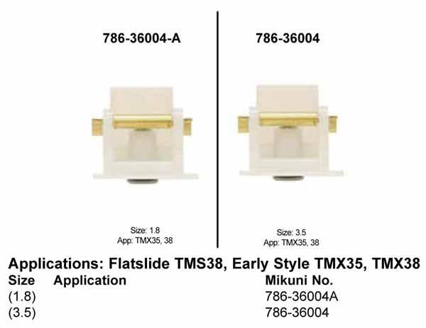 Mikuni Needle Valve Assembly - 786-36004/36004A